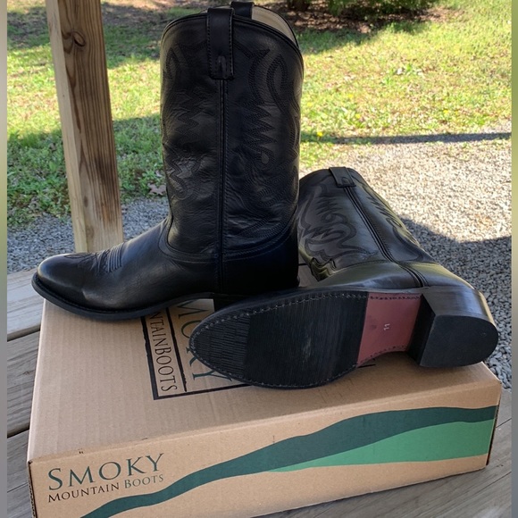 Men’s Denver Cowboy Boots By Smoky Mountain - Picture 2 of 7